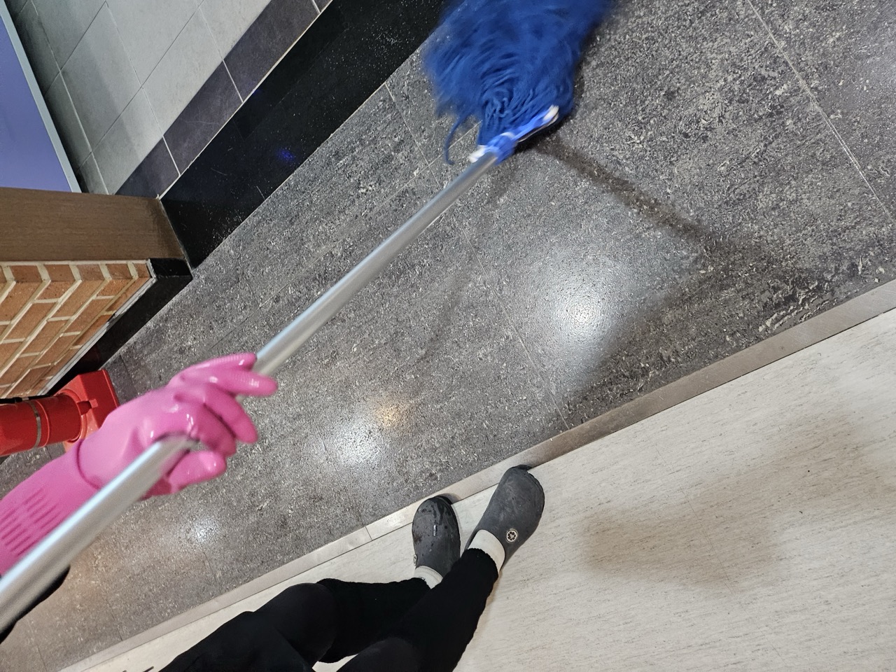 남현동 학교청소 작업 1